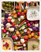 Plateau légumes et dips