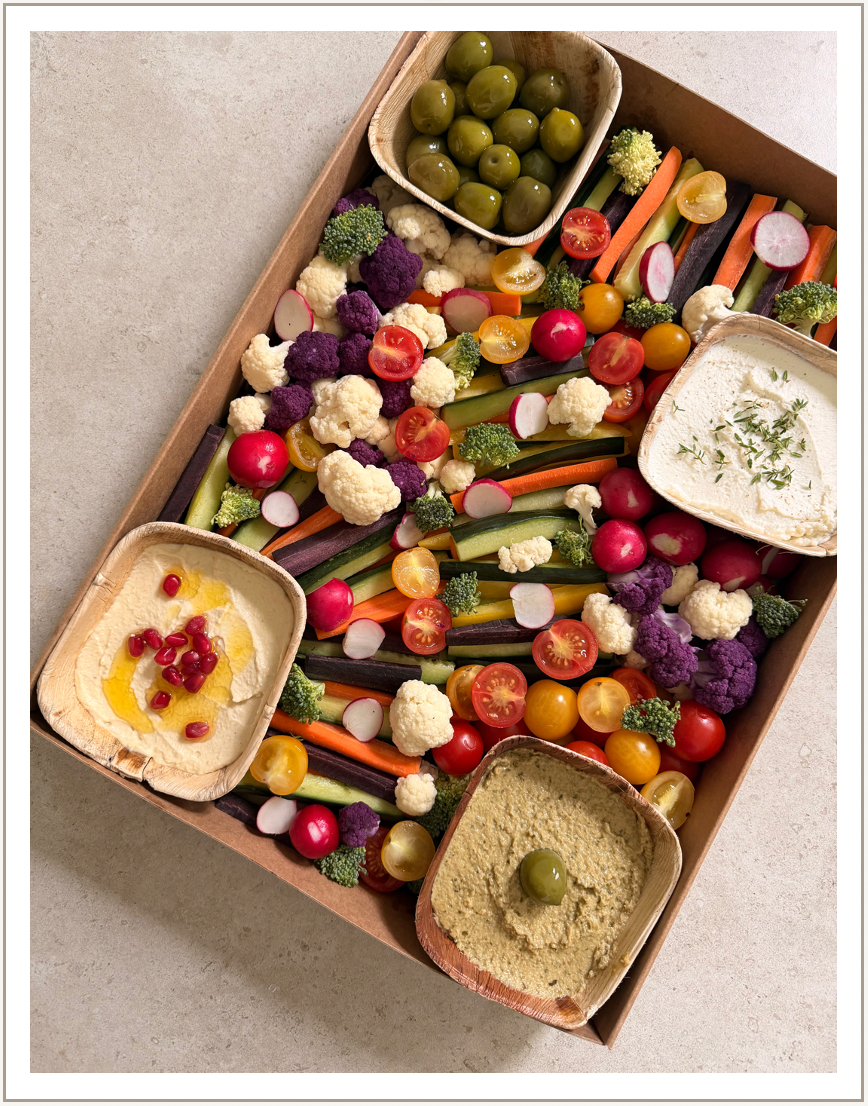 Plateau légumes et dips