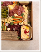 Plateau charcuterie, fromage et dip